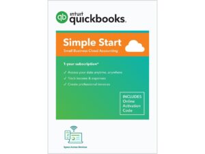 QuickBooks Online Simple Start 2022