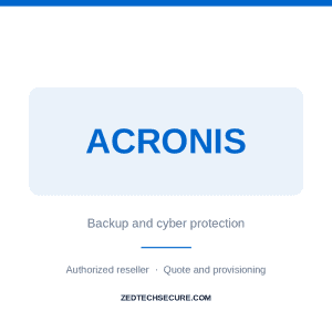 Acronis Advanced Security + EDR Pack - Per Workload, 1 Year